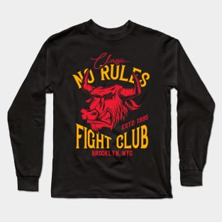 Bull Figth Club Brooklyn Long Sleeve T-Shirt